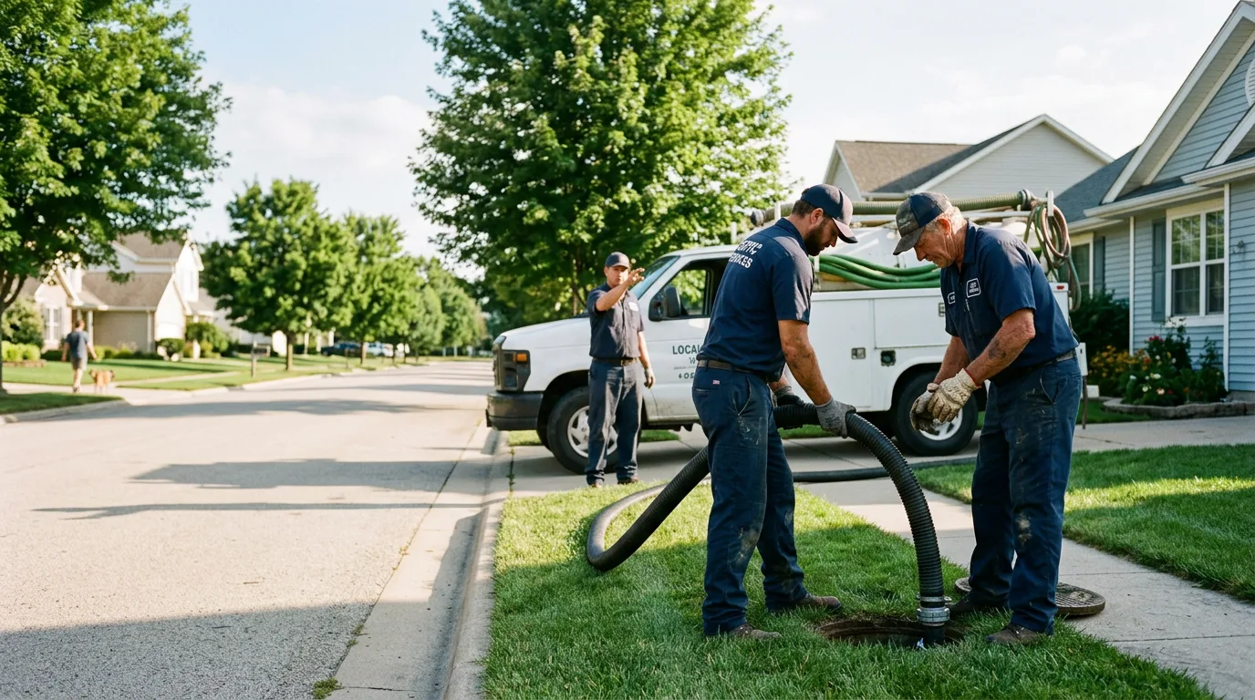Septic Tank Pumping in Leonidas, MI near me